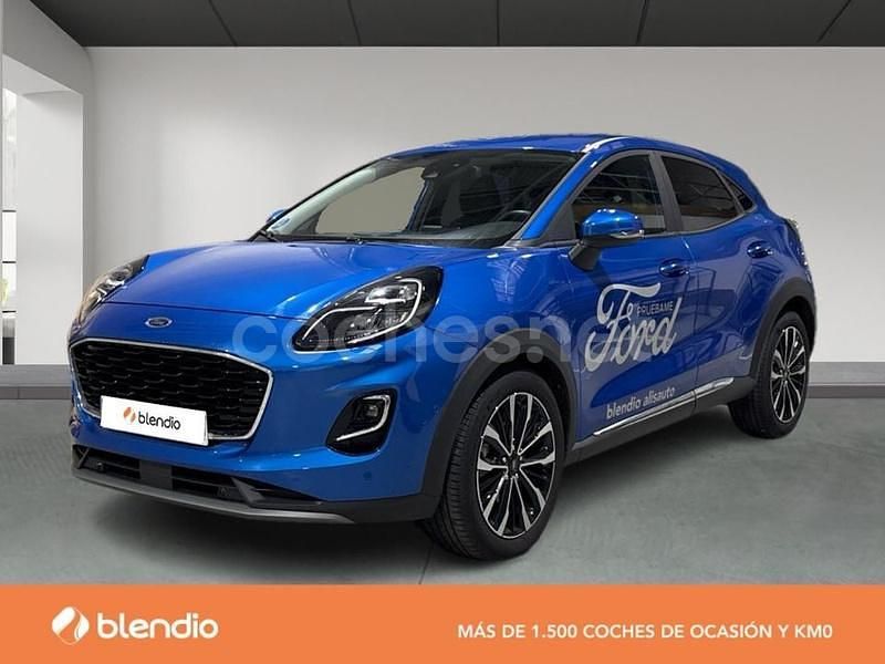 Azul Usado 2023 Ford Puma Titanium X SUV | 24.950 € (Caro) - Imagen 1/4