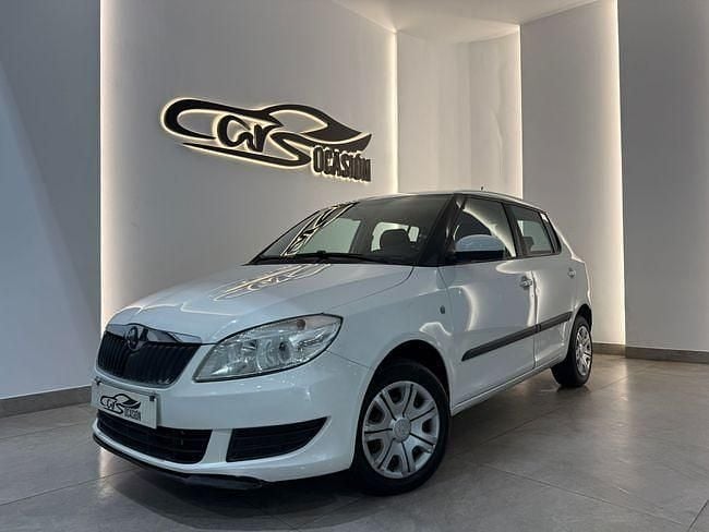 Brugt Skoda Fabia Ambition 75 HK (55 kW) 2014 Hvid Sedan