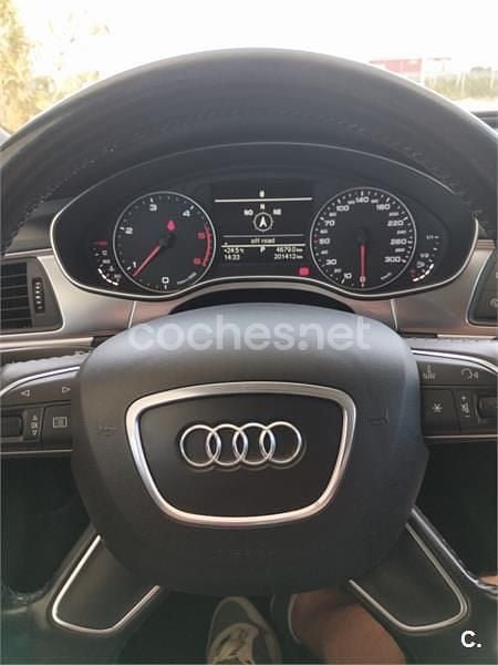 Usado Audi A6 245 CV (180 kW) 2014 Gris / plata Familiar