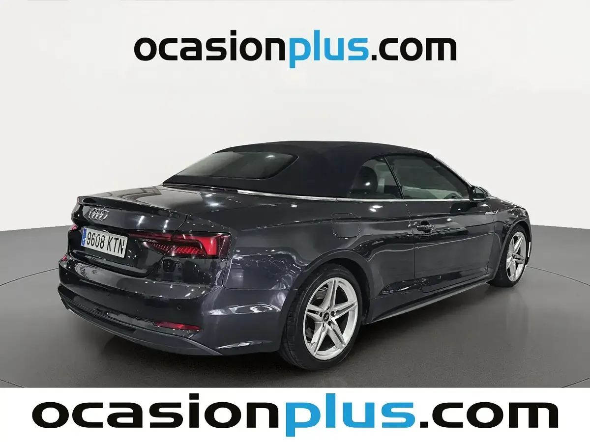 Usado Audi A5 Cabriolet S-Line 190 CV (139 kW) 2019 Gris Descapotable