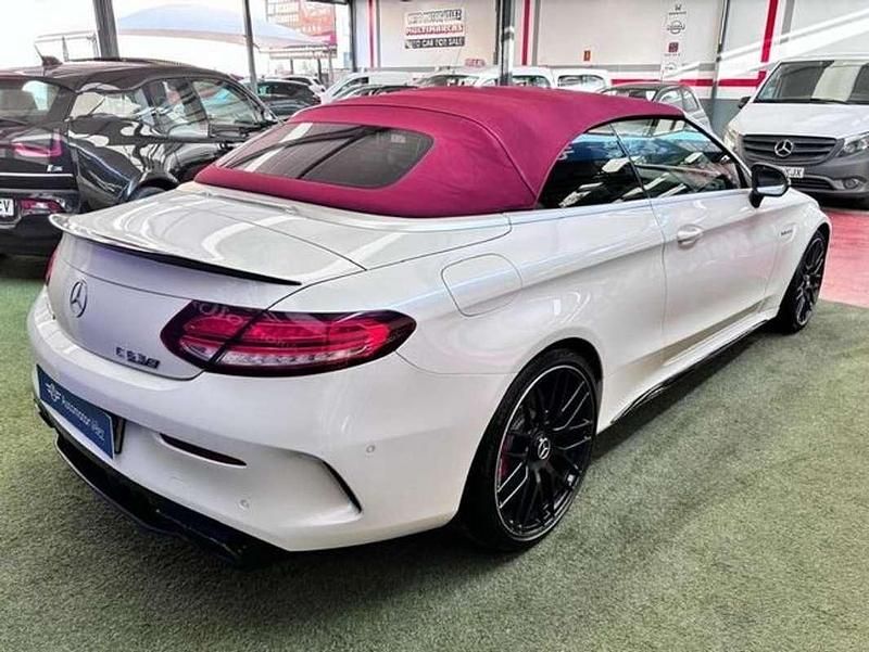 Usado Mercedes C63 AMG AMG 510 CV (375 kW) 2019 Blanco Descapotable