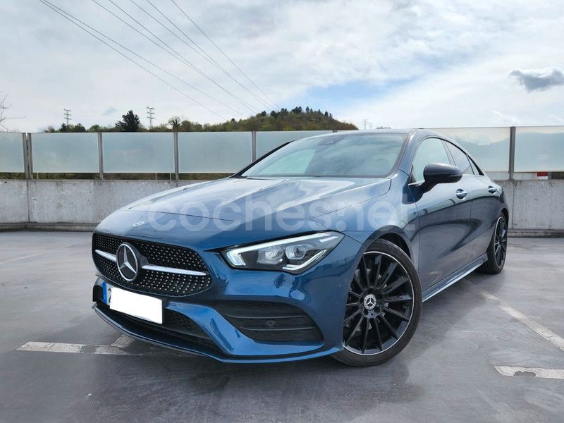 Azul Usado 2020 Mercedes CLA220 Berlina | 38.900 € (Caro) - Imagen 1/4