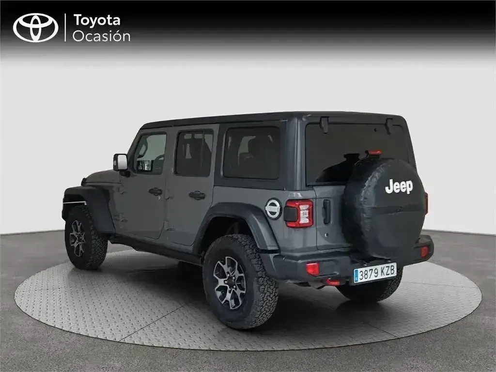 Käytetty Jeep Wrangler Unlimited Rubicon 200 HP (147 kW) 2019 Musta Katumaasturi