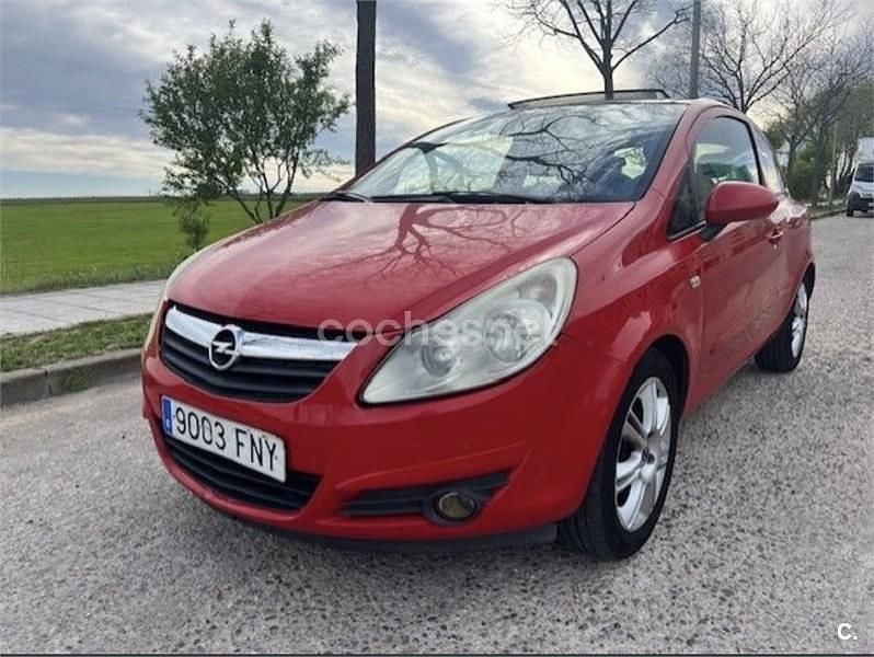 Usado Opel Corsa Sport 90 CV (66 kW) 2007 Rojo Utilitario