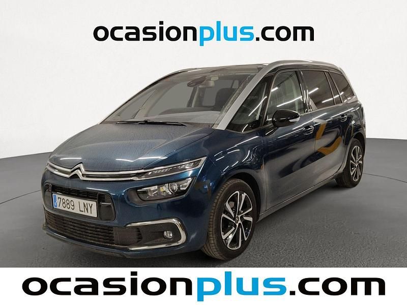 Azul Usado 2021 Citroën C4 SpaceTourer PureTech Monovolumen | 15.446 € (Precio justo) - Imagen 1/4