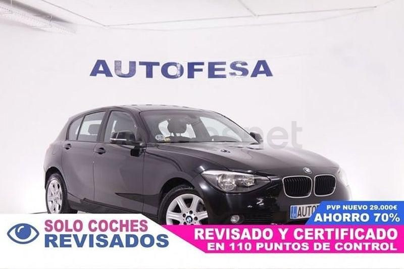 Usado BMW 114 102 CV (75 kW) 2013 Negro Utilitario
