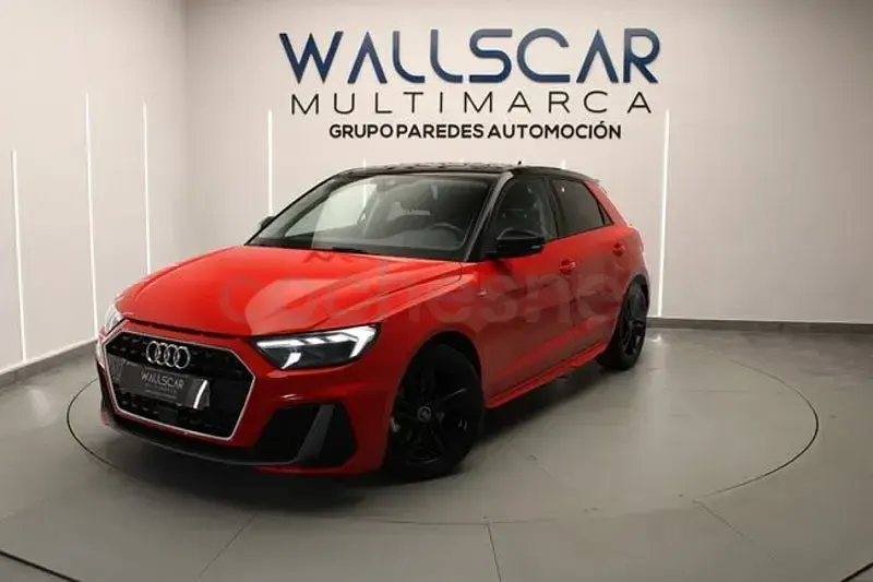Usado Audi A1 Sportback S-Line 150 CV (110 kW) 2021 Rojo Utilitario