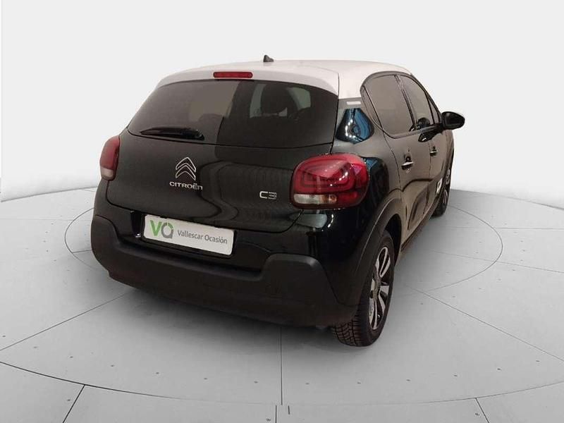 Usado Citroën C3 PureTech 83 CV (61 kW) 2023 Negro Utilitario