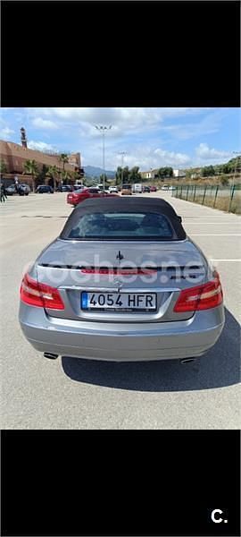 Usado Mercedes E350 Avantgarde 231 CV (169 kW) 2012 Gris / plata Descapotable