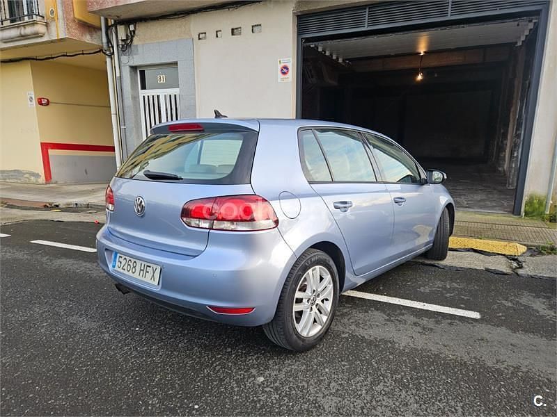 Usado VW Golf VI Advance 140 CV (102 kW) 2011 Azul Utilitario