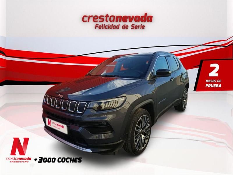 Gris Usado 2022 Jeep Compass Limited SUV | 22.990 € (Precio justo) - Imagen 1/4