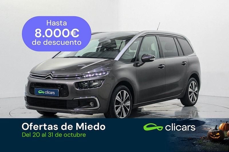 Gris Usado 2017 Citroën Grand C4 Picasso Shine Monovolumen | 12.290 € (Precio justo) - Imagen 1/4