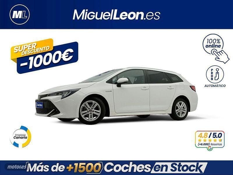 Blanco Usado 2021 Toyota Corolla Active Familiar | 19.485 € (Precio justo) - Imagen 1/3