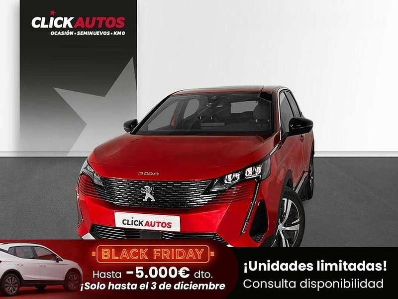 Rojo Usado 2023 Peugeot 3008 Allure SUV | 15.700 € (Buen precio) - Imagen 1/4