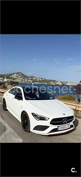 Usado Mercedes CLA200 156 CV (114 kW) 2019 Blanco Berlina