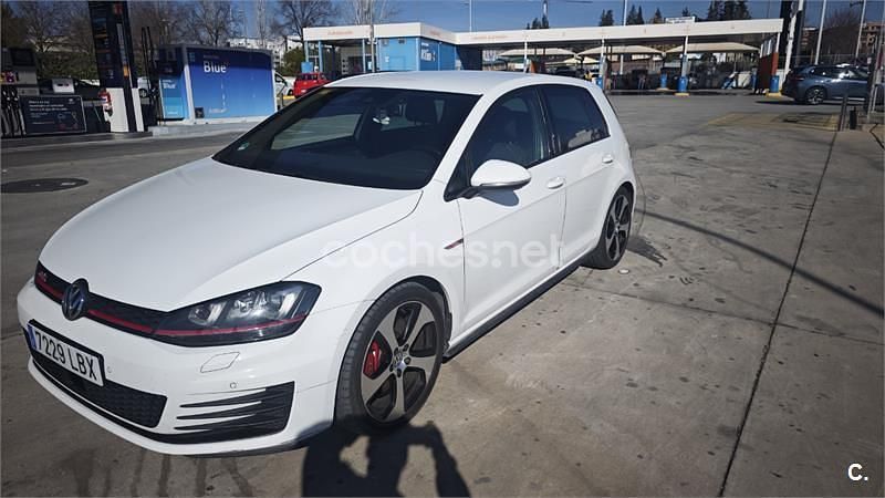 Usado VW Golf VII GTI 230 CV (169 kW) 2015 Blanco Berlina