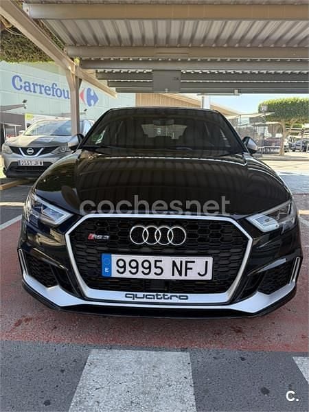 Negro Usado 2019 Audi RS3 Sportback Premium Utilitario | 37.900 € (Buen precio) - Imagen 1/4