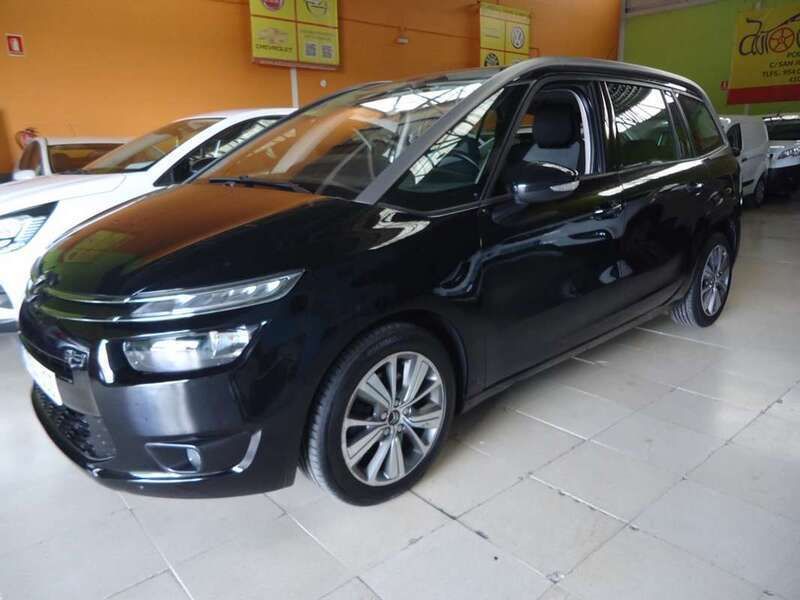Negro Usado 2015 Citroën Grand C4 Picasso Intensive Monovolumen | 9900 € (Buen precio) - Imagen 1/4