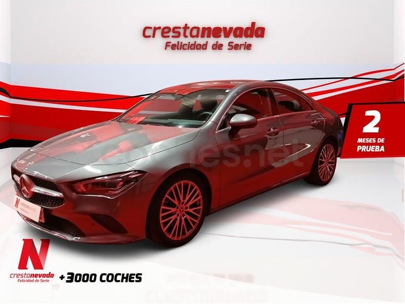 Usado Mercedes CLA200 163 CV (119 kW) 2022 Gris / plata Berlina