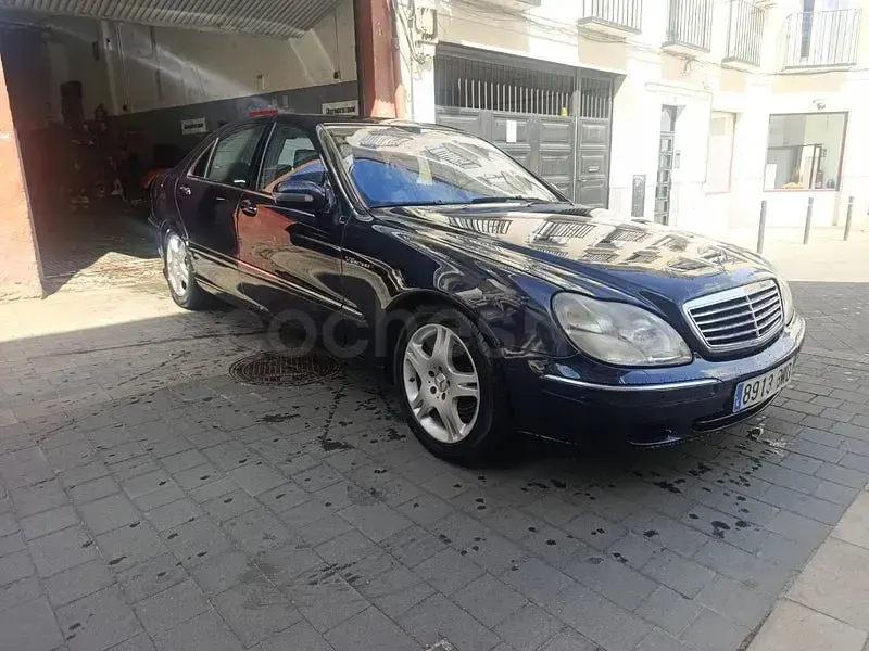 Usado Mercedes S400 250 CV (183 kW) 2001 Azul Berlina