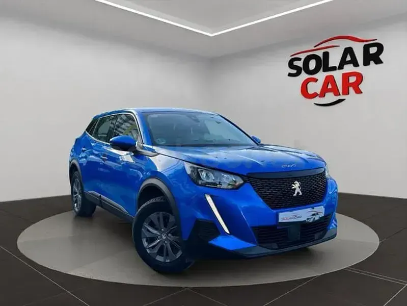 Usado Peugeot 2008 Active 110 CV (80 kW) 2021 Azul SUV