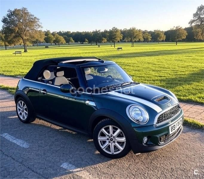 Verde Usado 2012 Mini Cooper SD Cabriolet Descapotable | 12.250 € (Precio justo) - Imagen 1/4