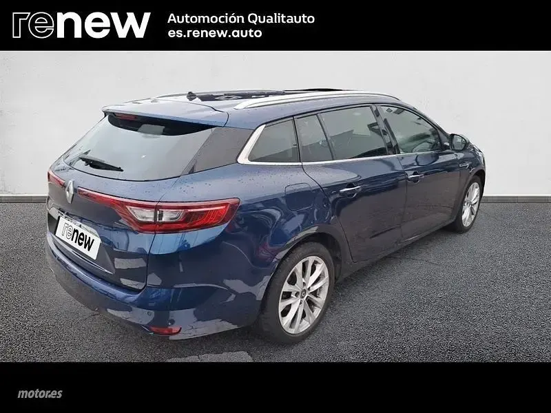 Usado Renault Mégane GrandTour Zen 140 CV (102 kW) 2019 Azul Familiar