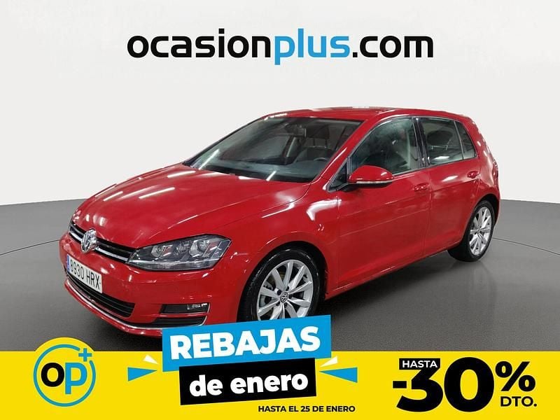 Rojo Usado 2013 VW Golf VII Sportline Utilitario | 14.790 € (Precio justo) - Imagen 1/4