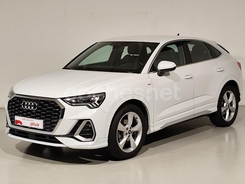 Blanco Usado 2021 Audi Q3 Sportback S-Line SUV | 35.700 € (Precio justo) - Imagen 1/4
