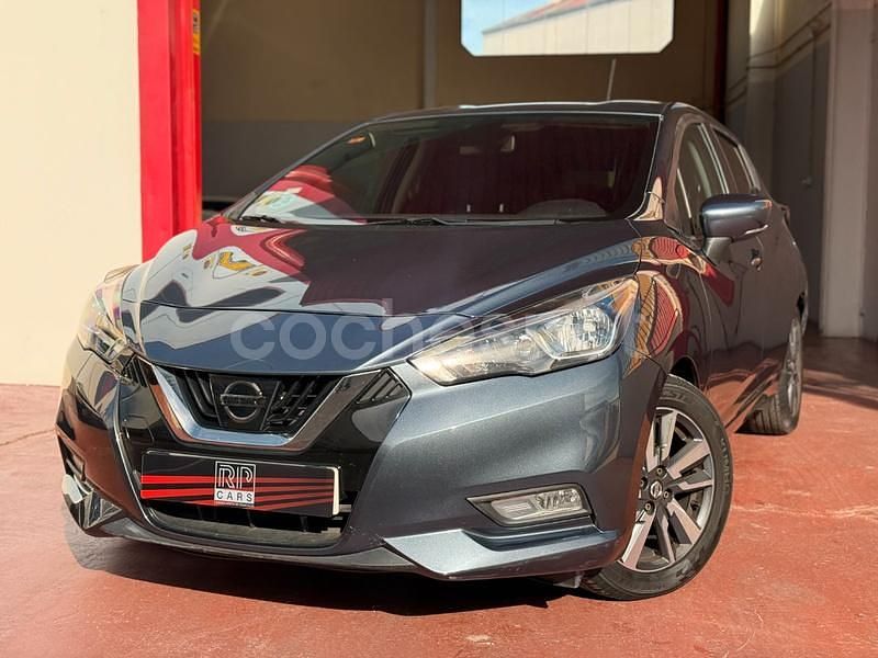 Azul Usado 2017 Nissan Micra N-Connecta Berlina | 9499 € (Precio justo) - Imagen 1/4