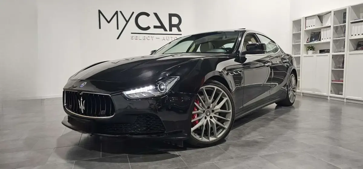 Usado Maserati Ghibli 411 CV (302 kW) 2015 Negro Berlina