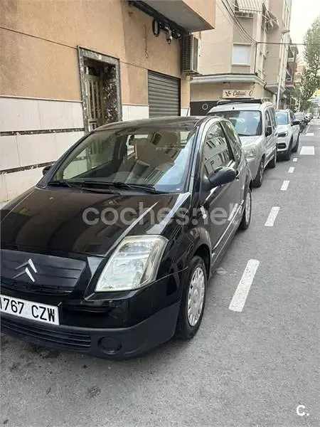 Usado Citroën C2 70 CV (51 kW) 2004 Negro Utilitario