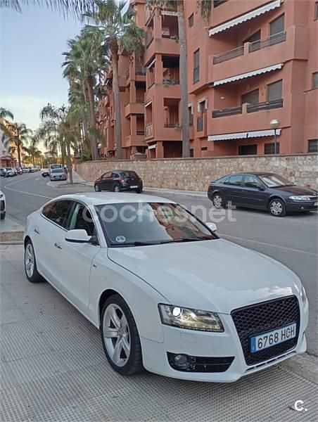 Usado Audi A5 Sportback 143 CV (105 kW) 2011 Blanco Utilitario