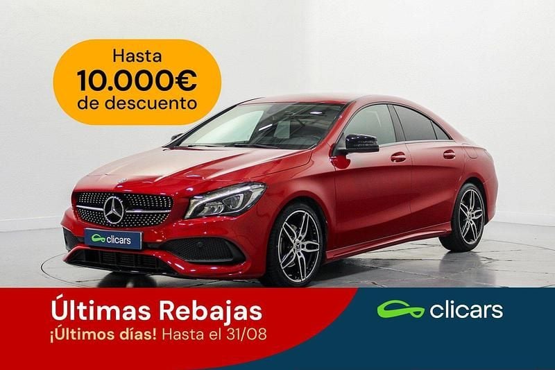 Rojo Usado 2018 Mercedes CLA200 Coupe | 23.690 € (Precio justo) - Imagen 1/4