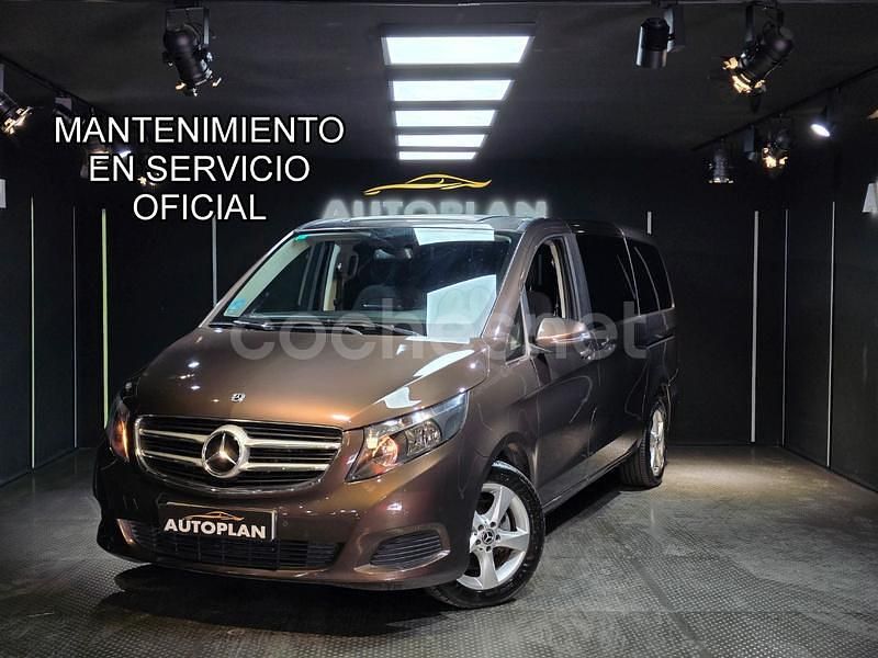 Marrón Usado 2019 Mercedes V220 Avantgarde Monovolumen | 37.990 € (Super precio) - Imagen 1/4