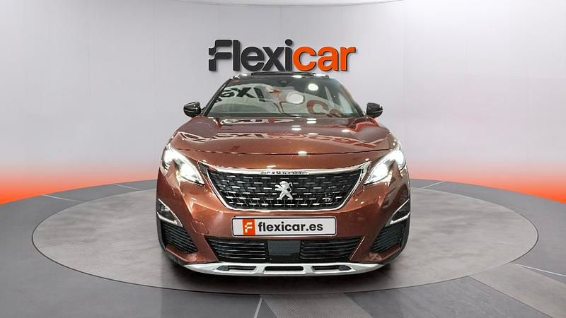 Usado Peugeot 3008 GT-line 131 CV (96 kW) 2017 Granate SUV