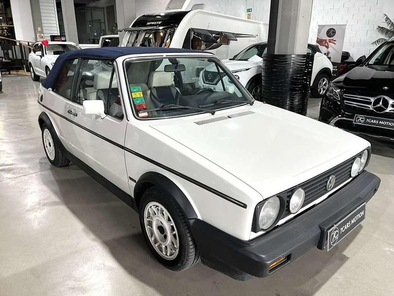 Usado VW Golf Cabriolet 112 CV (82 kW) 1988 Blanco Descapotable