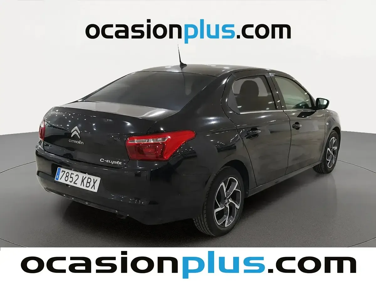Usado Citroën C-Elysee I Shine 100 CV (73 kW) 2017 Negro Berlina