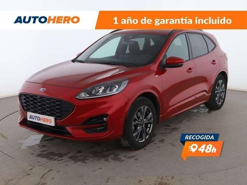 Rojo Usado 2021 Ford Kuga ST-Line SUV | 20.475 € (Precio justo) - Imagen 1/3