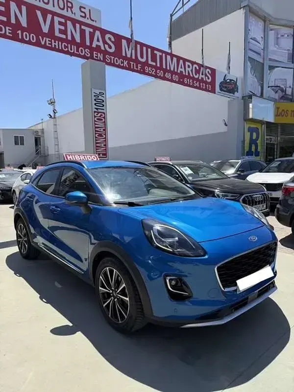 Usado Ford Puma Titanium 126 CV (92 kW) 2022 Azul SUV