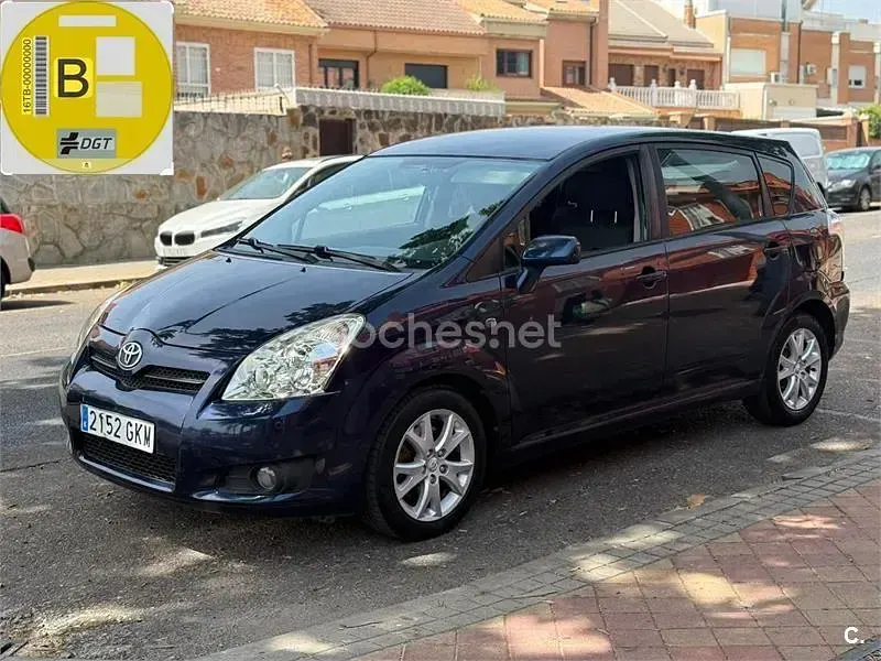Usado Toyota Corolla Verso Sol 136 CV (100 kW) 2009 Azul Monovolumen