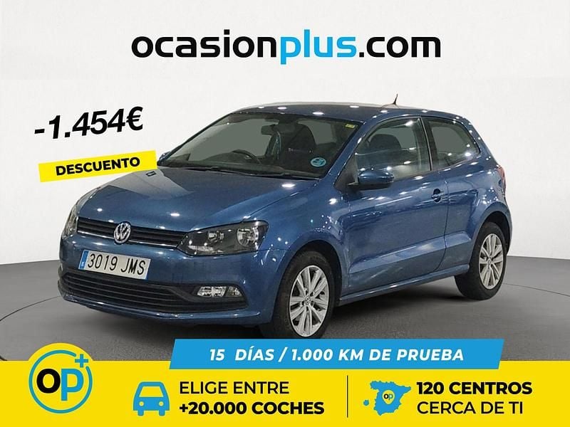 Azul Usado 2016 VW Polo Utilitario | 9436 € (Precio justo) - Imagen 1/4