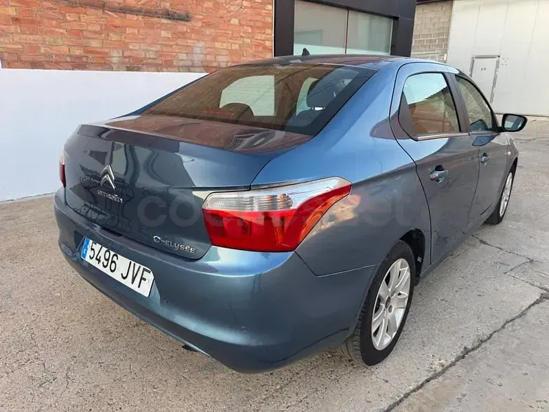 Usado Citroën C-Elysee I Exclusive 100 CV (73 kW) 2017 Azul Berlina