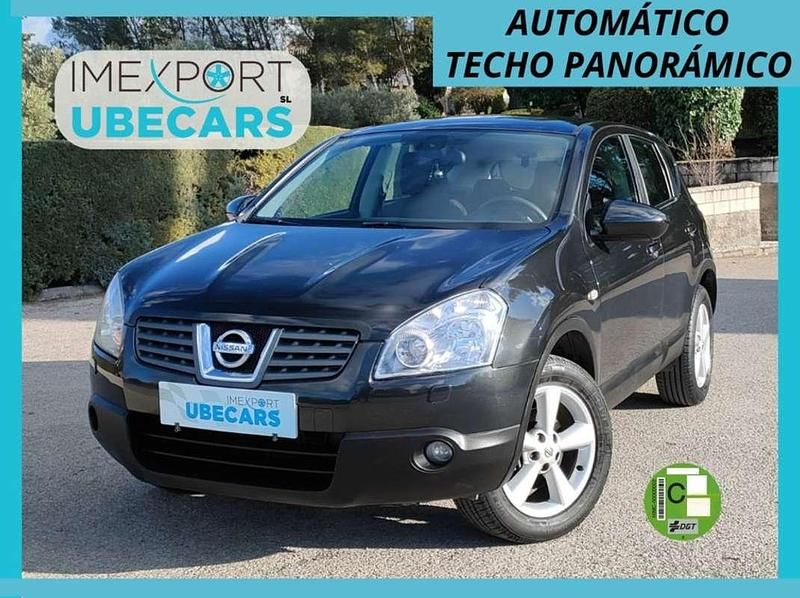 Negro Usado 2007 Nissan Qashqai Tekna SUV | 6900 € (Precio justo) - Imagen 1/4