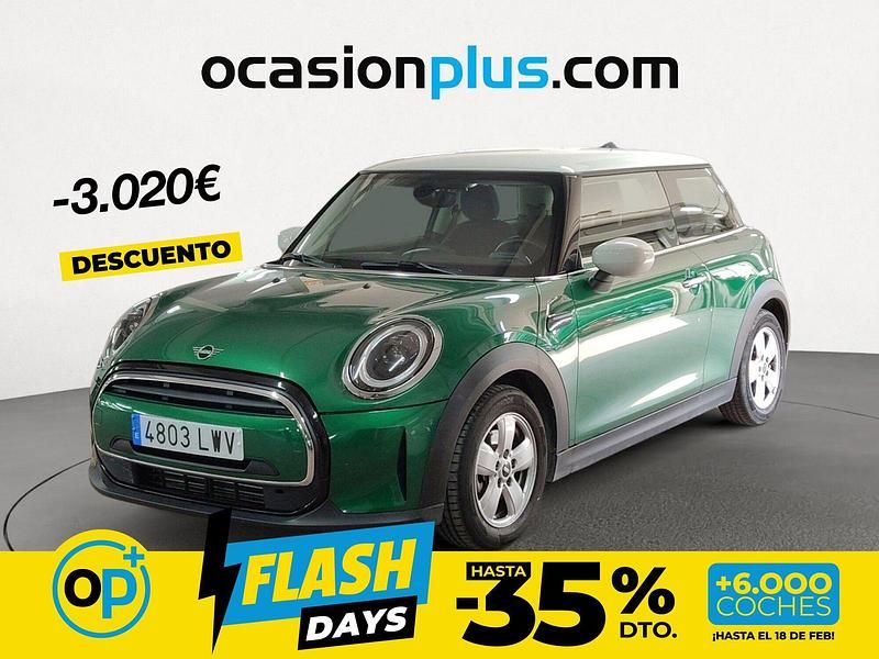 Usado Mini Cooper 136 CV (100 kW) 2022 Verde Utilitario