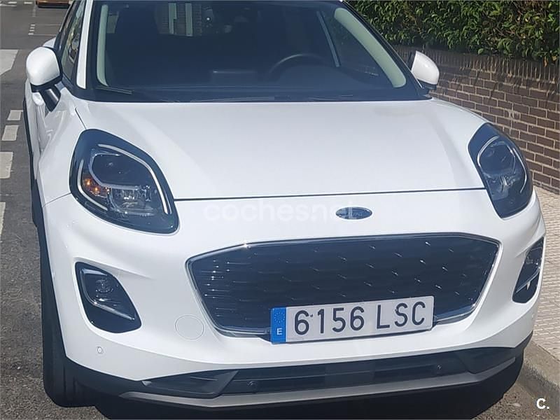 Blanco Usado 2021 Ford Puma Titanium SUV | 16.500 € (Precio justo) - Imagen 1/4