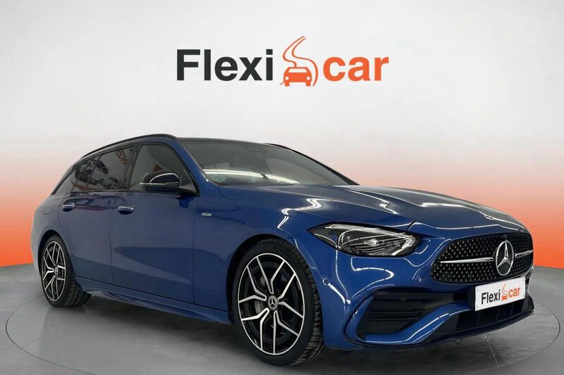Azul Usado 2022 Mercedes C300e Familiar | 37.790 € (Precio justo) - Imagen 1/4