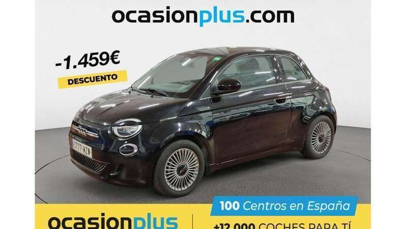 Negro Usado 2023 Fiat 500e Icon Utilitario | 13.773 € (Buen precio) - Imagen 1/4