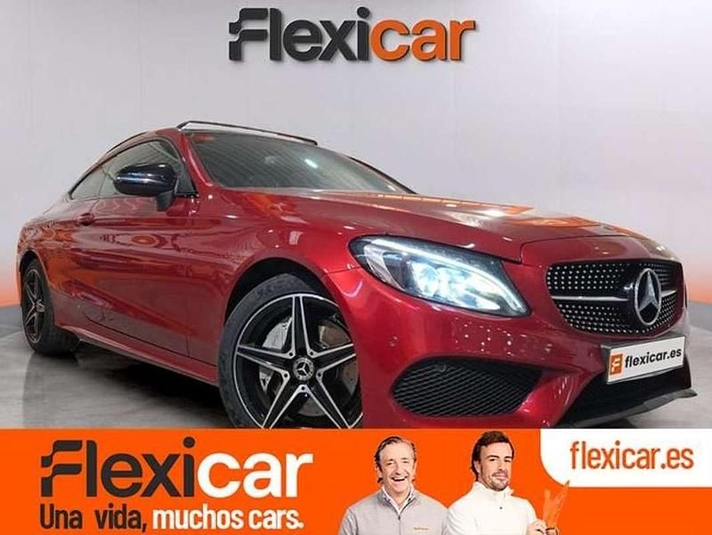 Burdeos Usado 2017 Mercedes C200 Descapotable | 31.090 € (Un poco caro) - Imagen 1/4