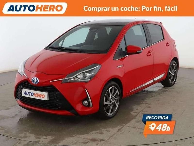 Rojo Usado 2017 Toyota Yaris Hybrid Advance Utilitario | 12.856 € (Un poco caro) - Imagen 1/3